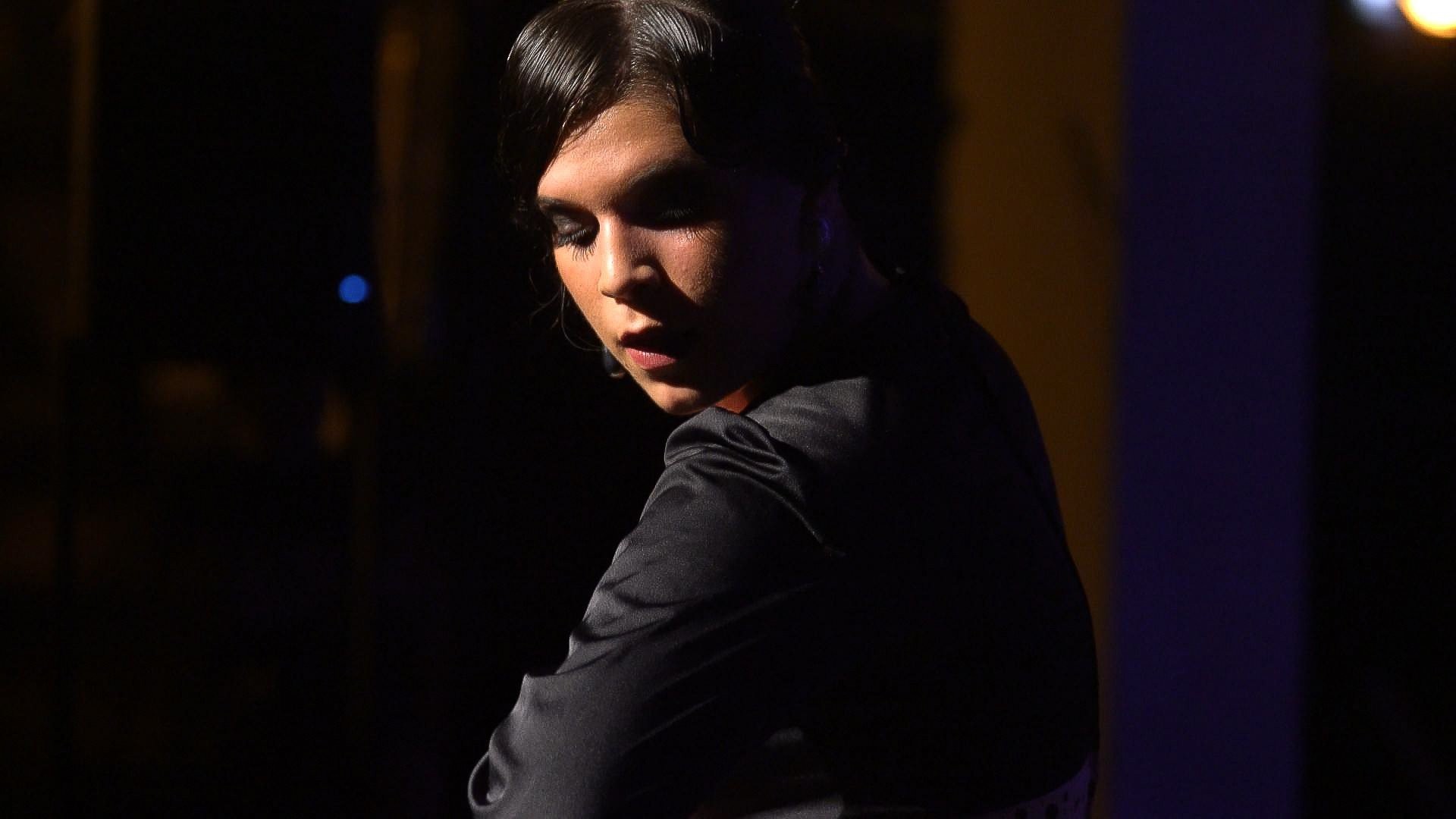 Paula Sierra por fin de fiesta. La Isla Ciudad Flamenca