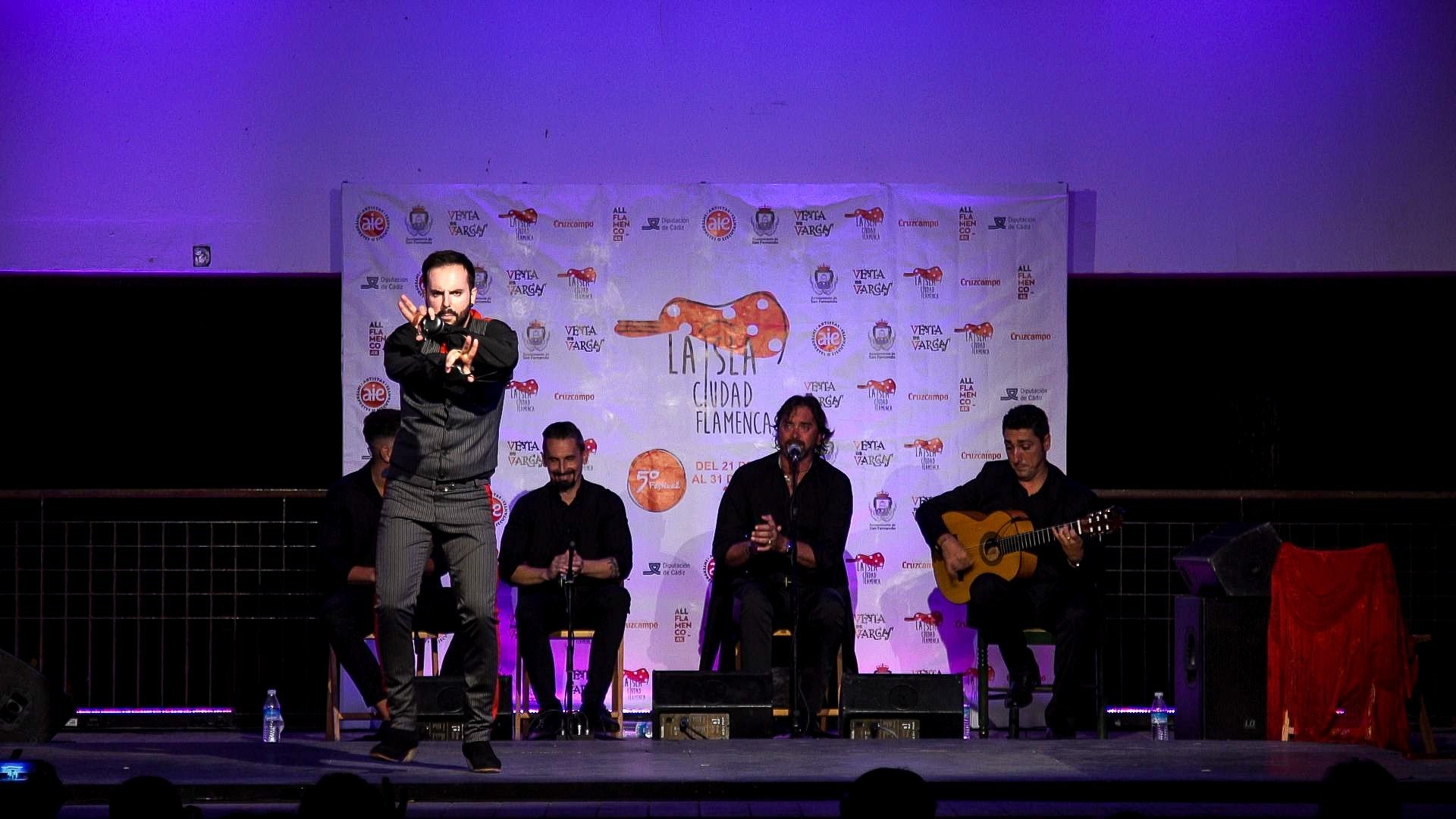 David Nieto por alegrías. V La Isla Ciudad Flamenca