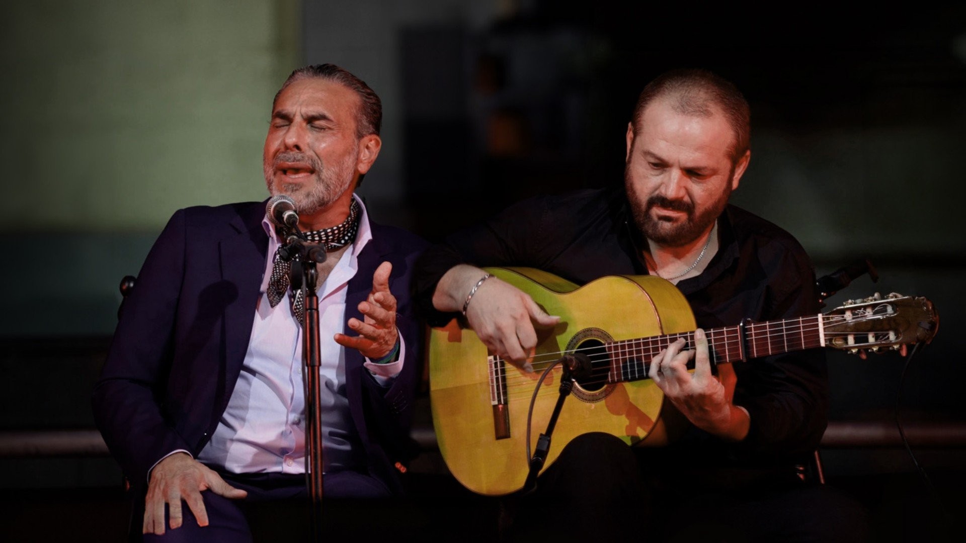 Soleá. Pedro El Granaíno y Antonio Patrocinio hijo. Noche Homenaje a Camaron de