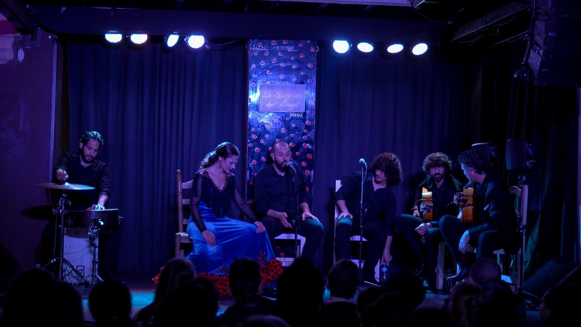 Adela Campallo al baile. VII Jerez Off Festival Flamenco