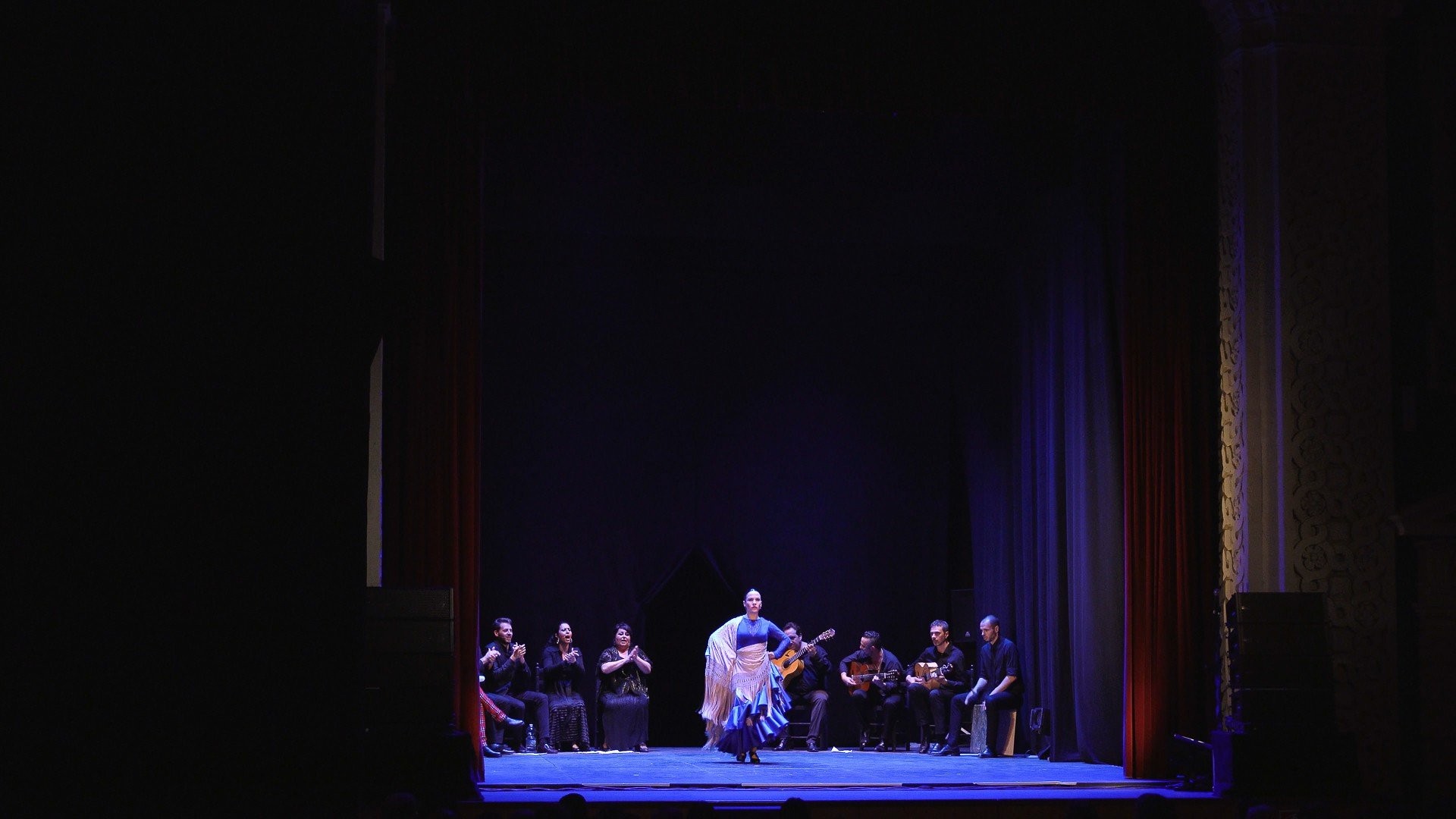Ana Pruneda por caña. Baile Flamenco Puro de Turín. 22 Festival de Jerez