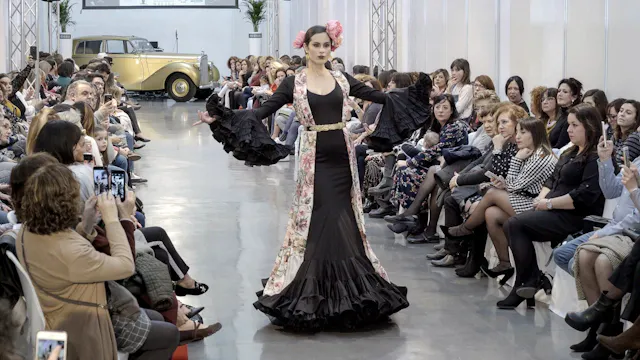 Colección flamenca Anochecer. Astrid ...
