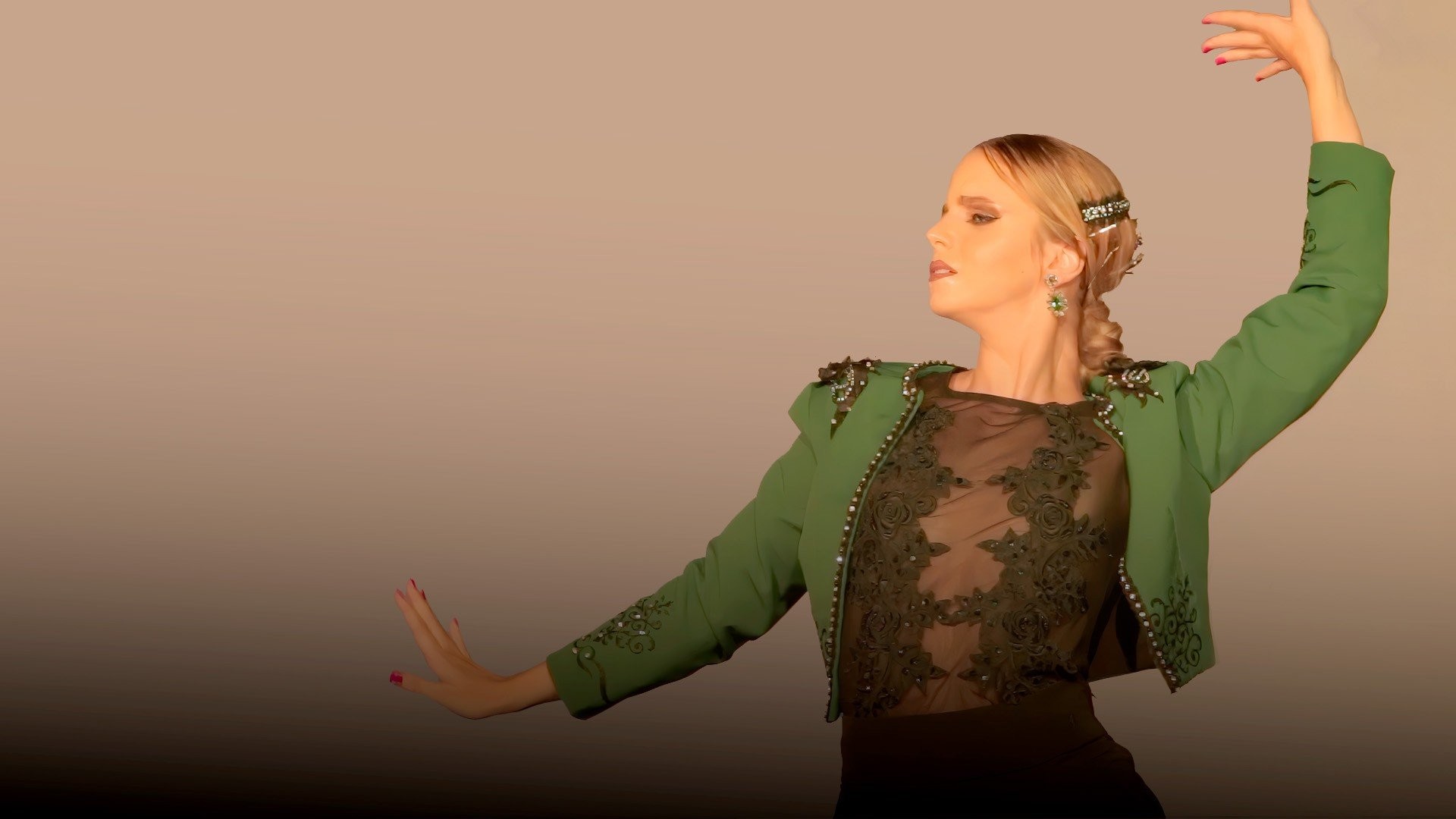 María Guerrero. Noche de Baile en el Parque