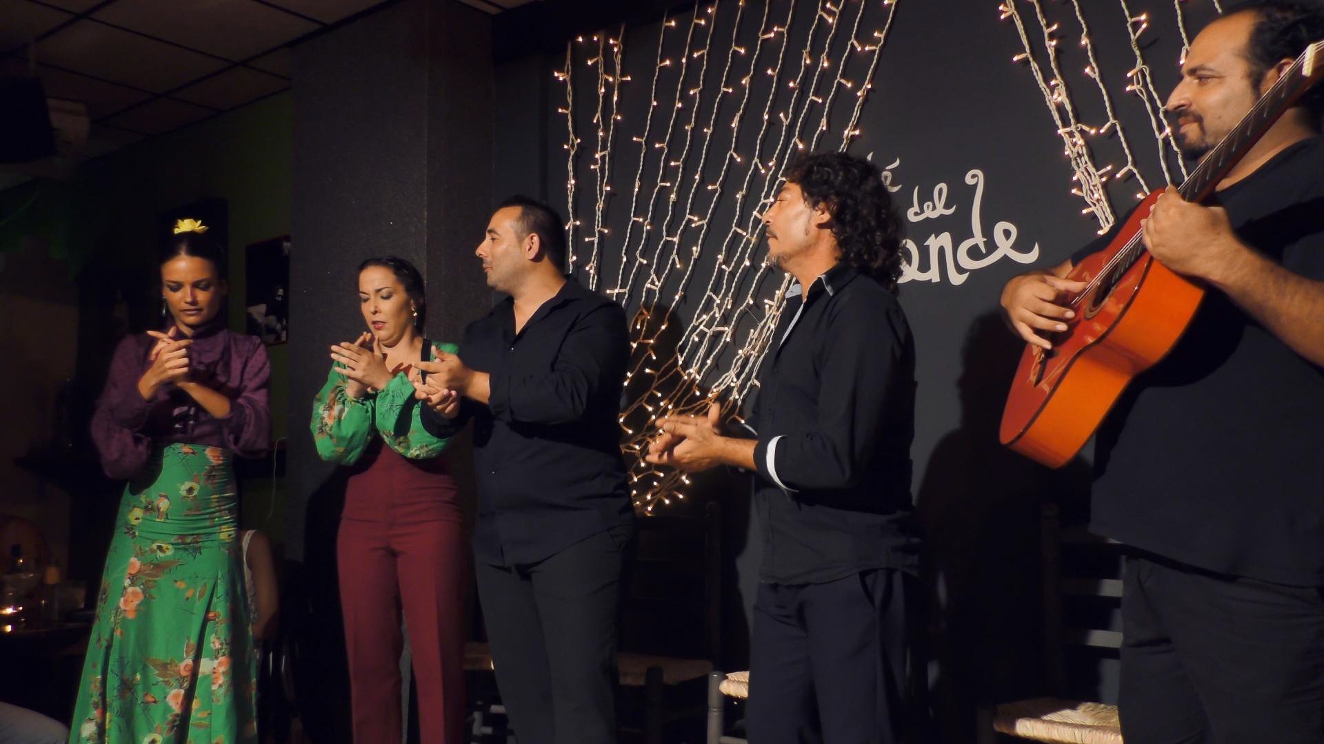 Baile por bulerías. Tablao Café del Duende