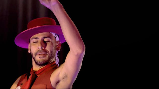 Bailaor Ambulante. Titi Flores