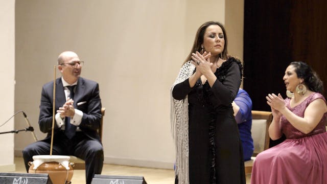 Fin de fiesta por bulerías con Anabel...