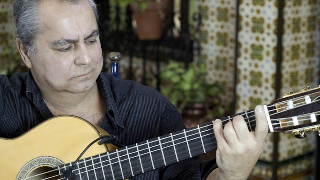Granaína. Rafael Romero a la guitarra