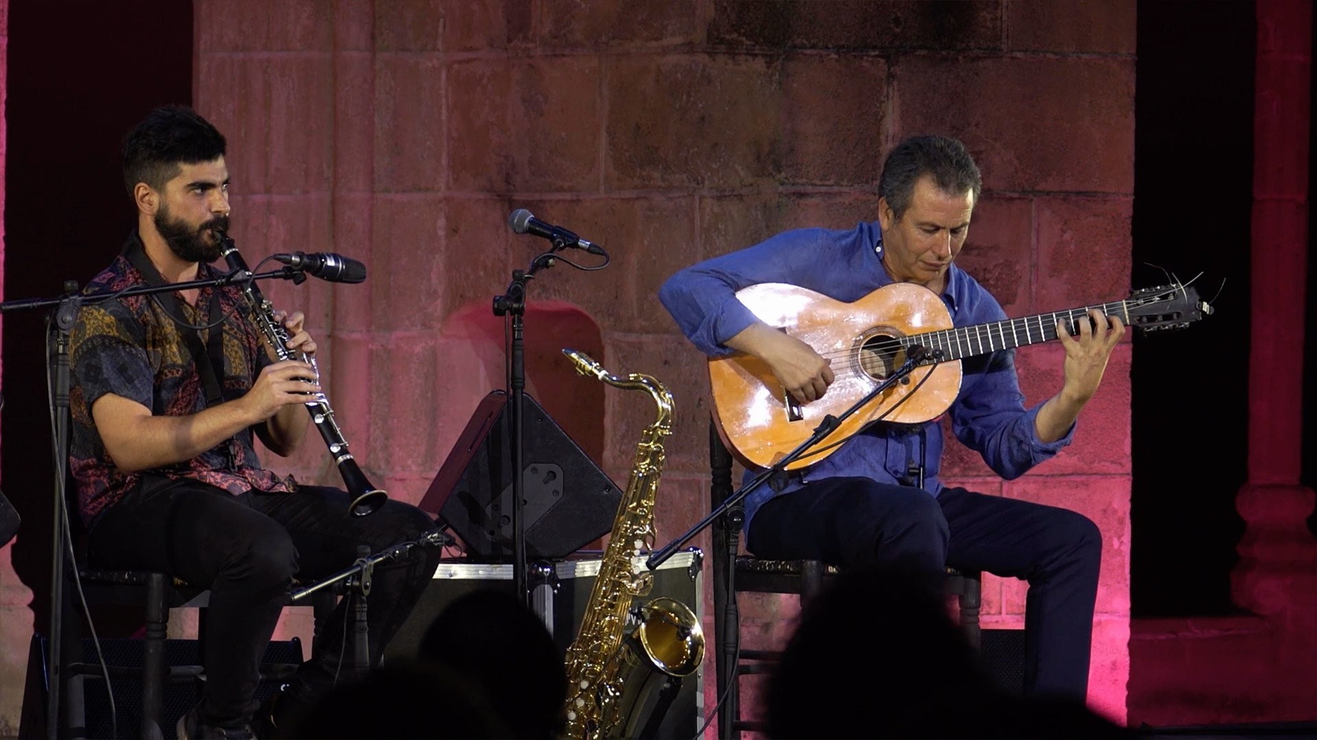 Puga e Iván. Juan Diego Mateos Trío