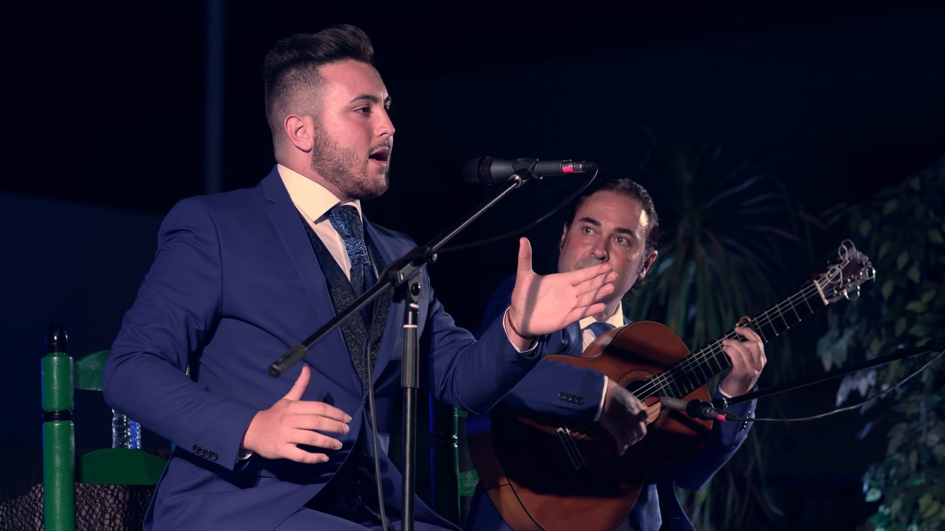 Niño de Chaparro en el XXXVI Festival Flamenco Río del Cante