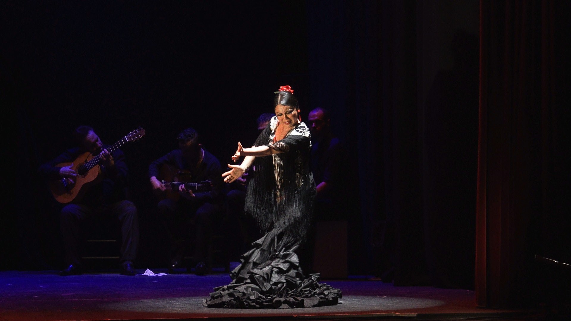 Junko Hagiwara por soleá. Baile Flamenco Puro de Turín. 22 Festival de Jerez