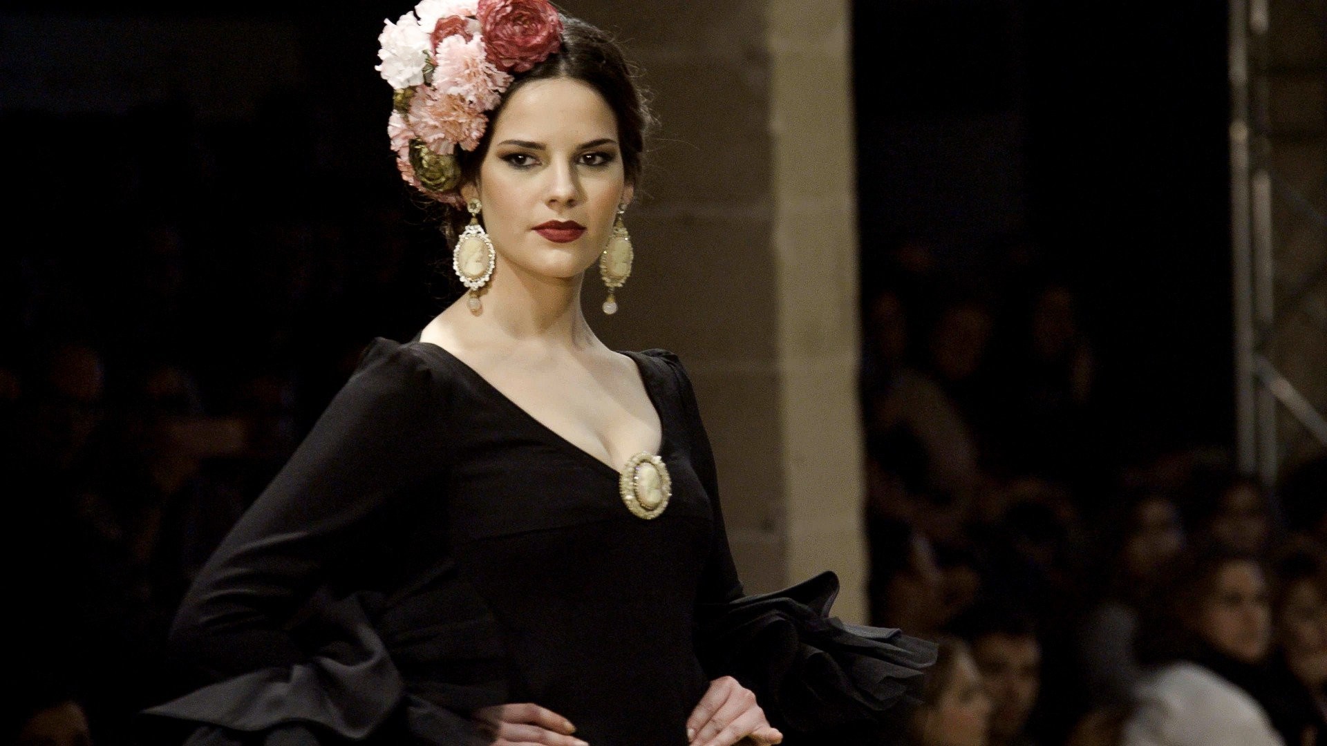 Colección Pinceladas. Chari García. Pasarela Flamenca Tío Pepe Jerez 2018