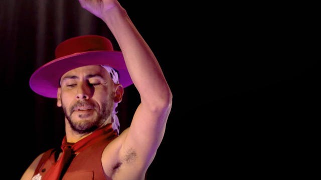Bailaor Ambulante. Titi Flores