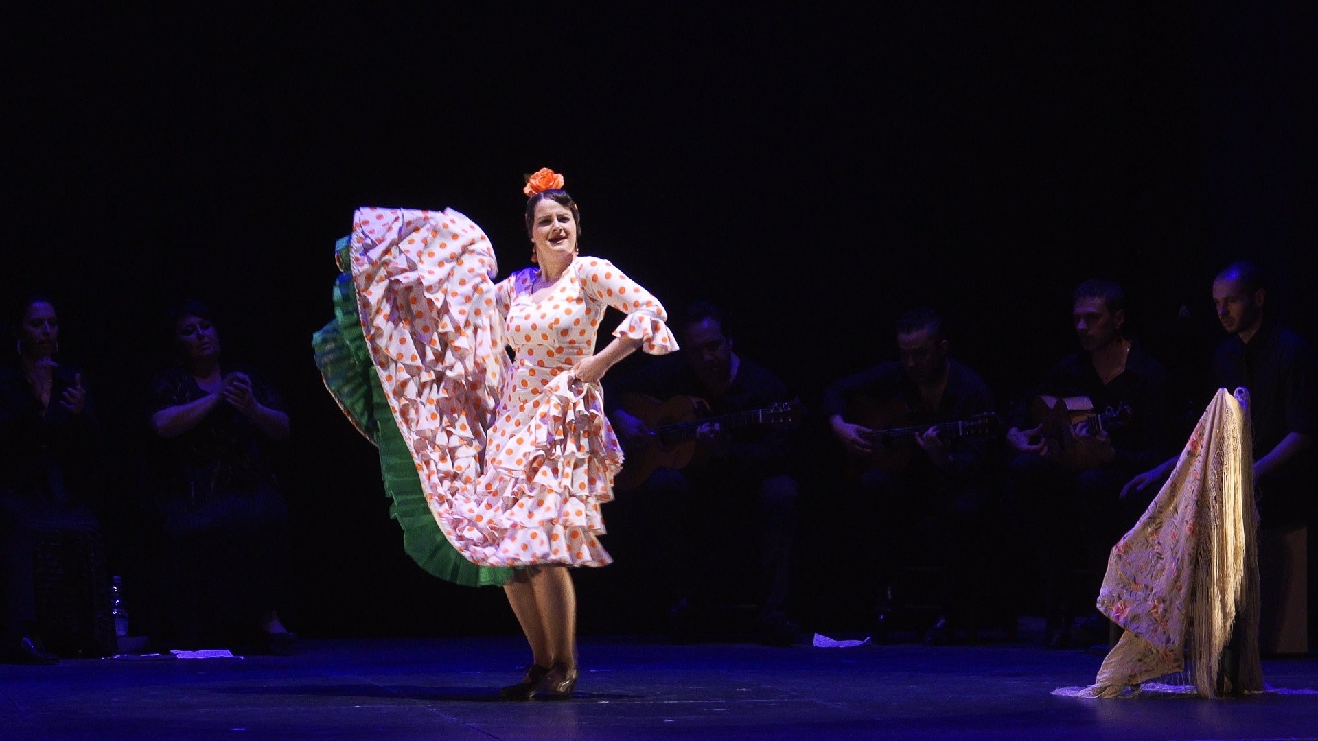 Yulia Katyshkina por alegrías. Baile Flamenco Puro de Turín. 22 Festival de Jere