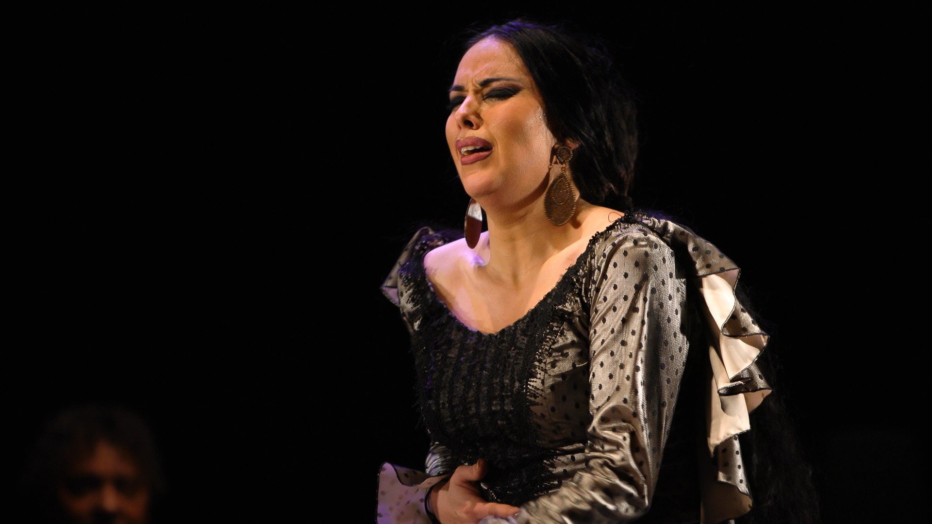 Belén López por tarantos. Flamenca. 22 Festival de Jerez