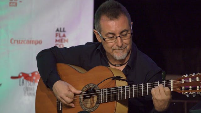 Miquel Ramos a la guitarra por bulerí...