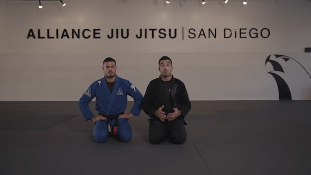 Closed Guard - Palm Up & Palm Down