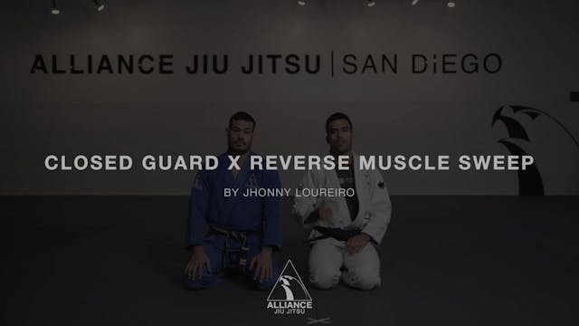 Closed Guard - Muscle Sweep Variation 2