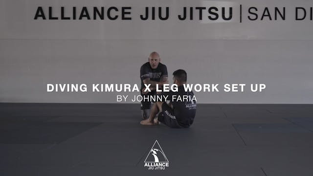 No Gi | Diving Kimura with Leg Work S...