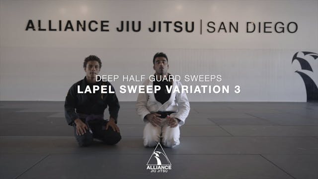 Lapel Sweep from Deep Half Guard V3 |...