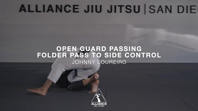 Folder Pass to Side Control