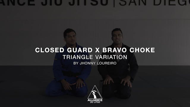 Closed Guard | Bravo Choke to Triangle
