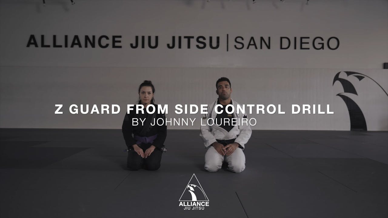 Drill Z Guard From Side Control ALLIANCE SD+