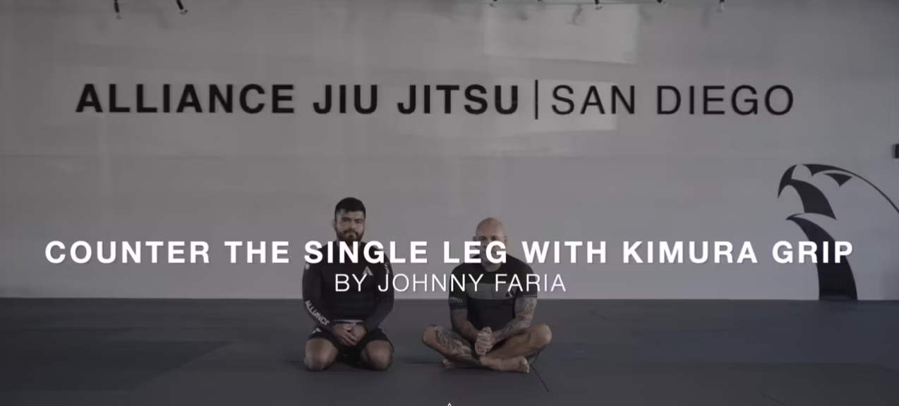 No Gi | Single Leg to Kimura Grip Counter