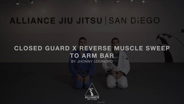 Closed Guard - Reverse Muscle Sweep t...
