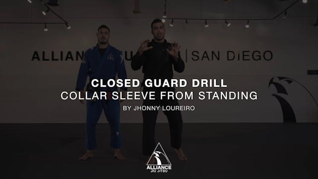 Closed Guard Drill - Collar Sleeve Fr...