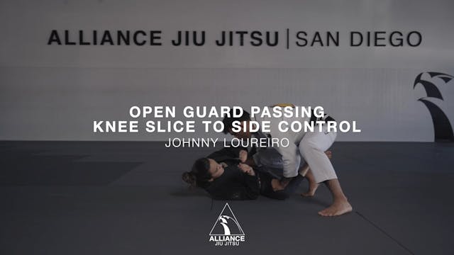 Knee Slice Pass to Side Control