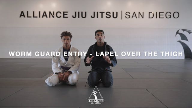 Worm Guard Entry - Lapel Placement