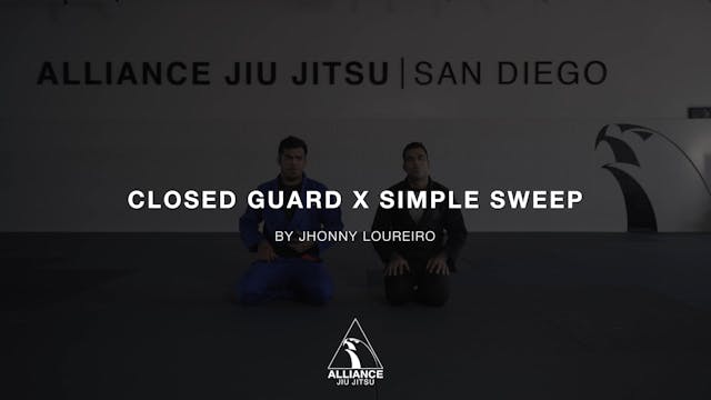 Closed Guard - Simple Sweep