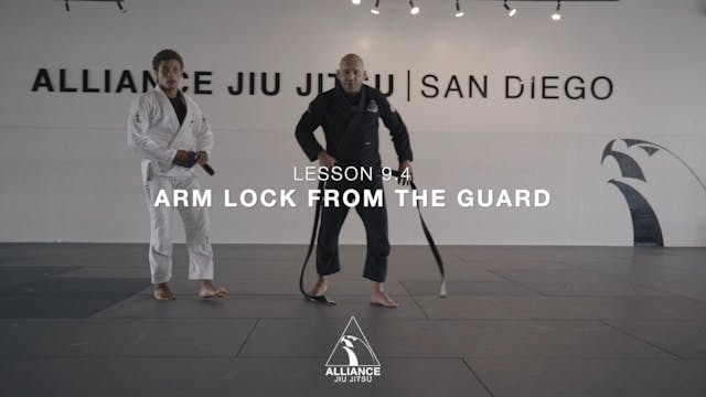 Lesson 9.4 - Arm Lock from the Guard
