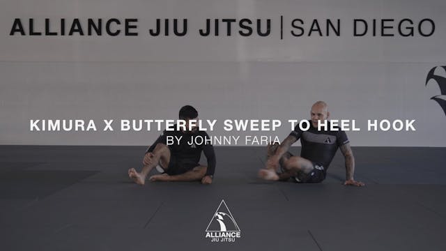 No Gi | Kimura X Butterfly Sweep to H...