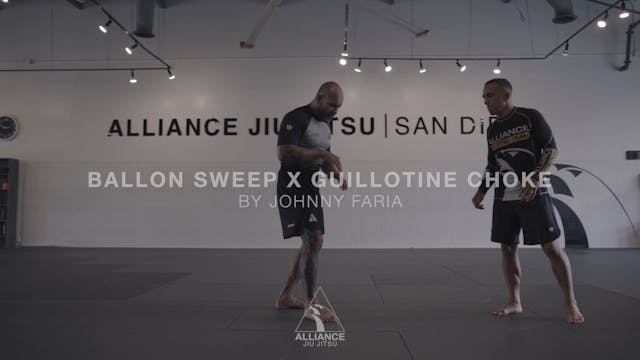 NO Gi | Balloon Sweep X Guillotine Choke