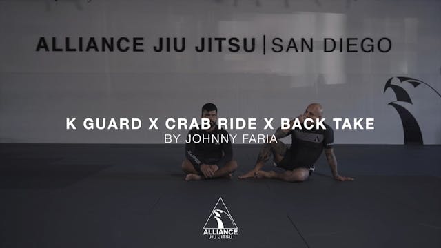 No Gi | K Gaurd to Crab Ride to Back