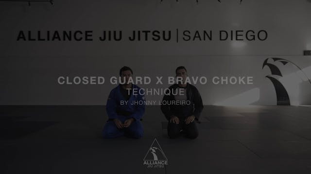 Closed Guard - Bravo Choke
