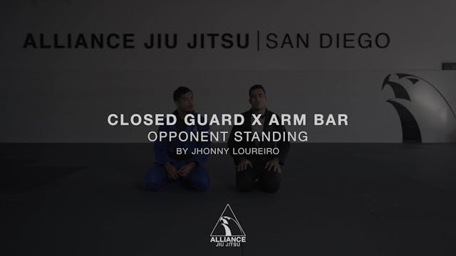 Closed Guard - Armlock from Standing