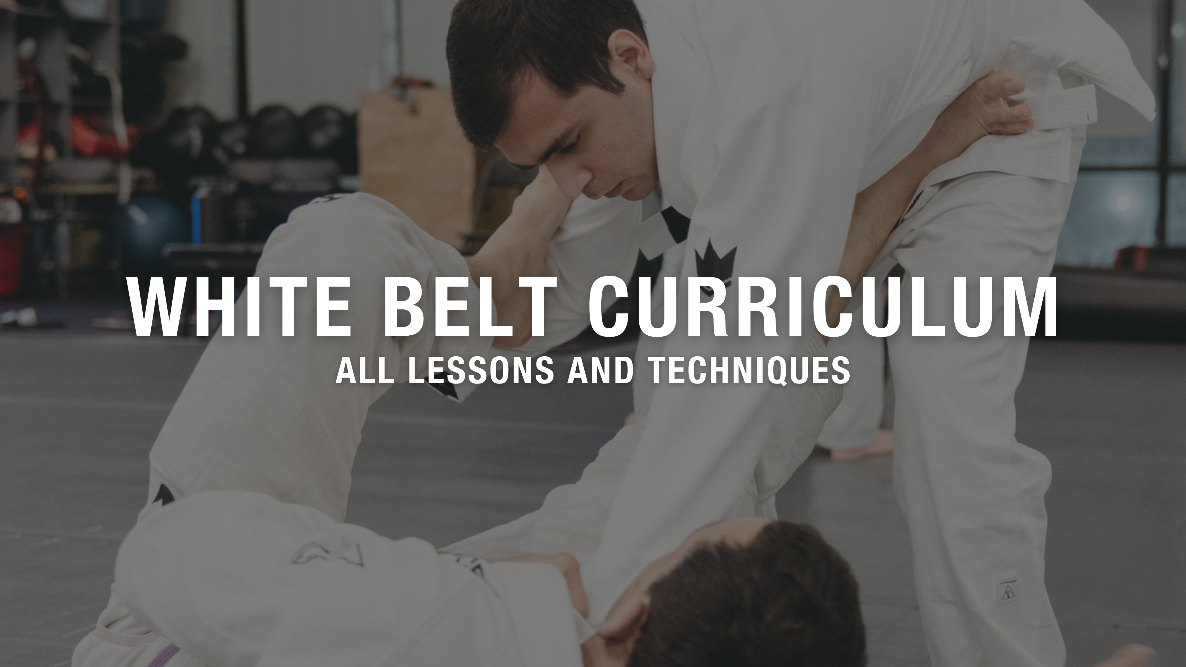 Alliance White Belt Curriculum
