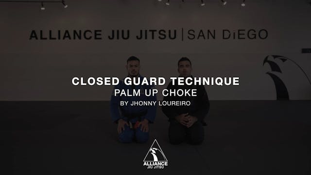 Closed Guard - Palm Up
