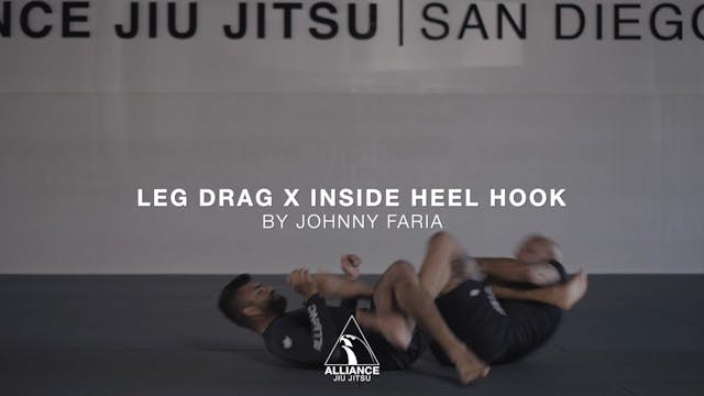 No Gi | Leg Drake to Inside Heel Hook