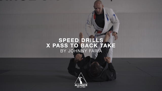 Speed Drills | X Pass To Back Take