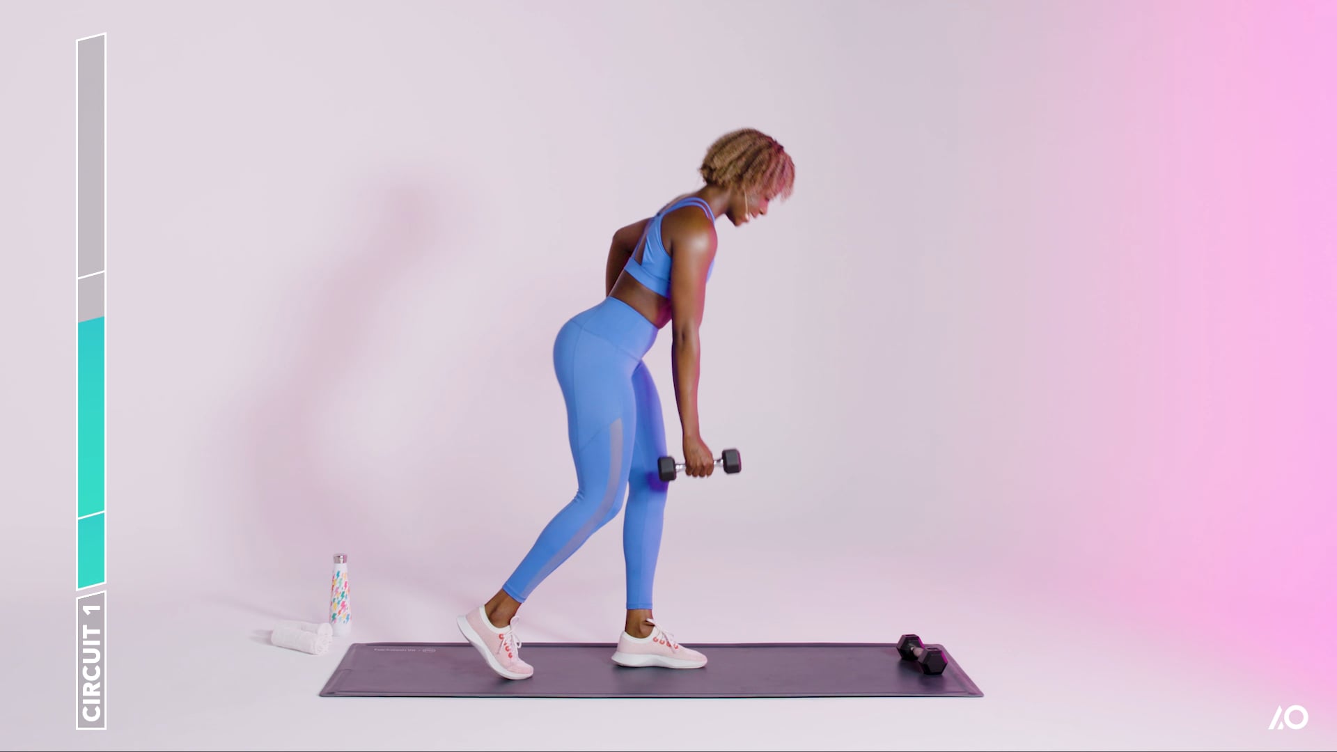 Glutes & Arms Challenge: Dumbbell Glutes and Arms
