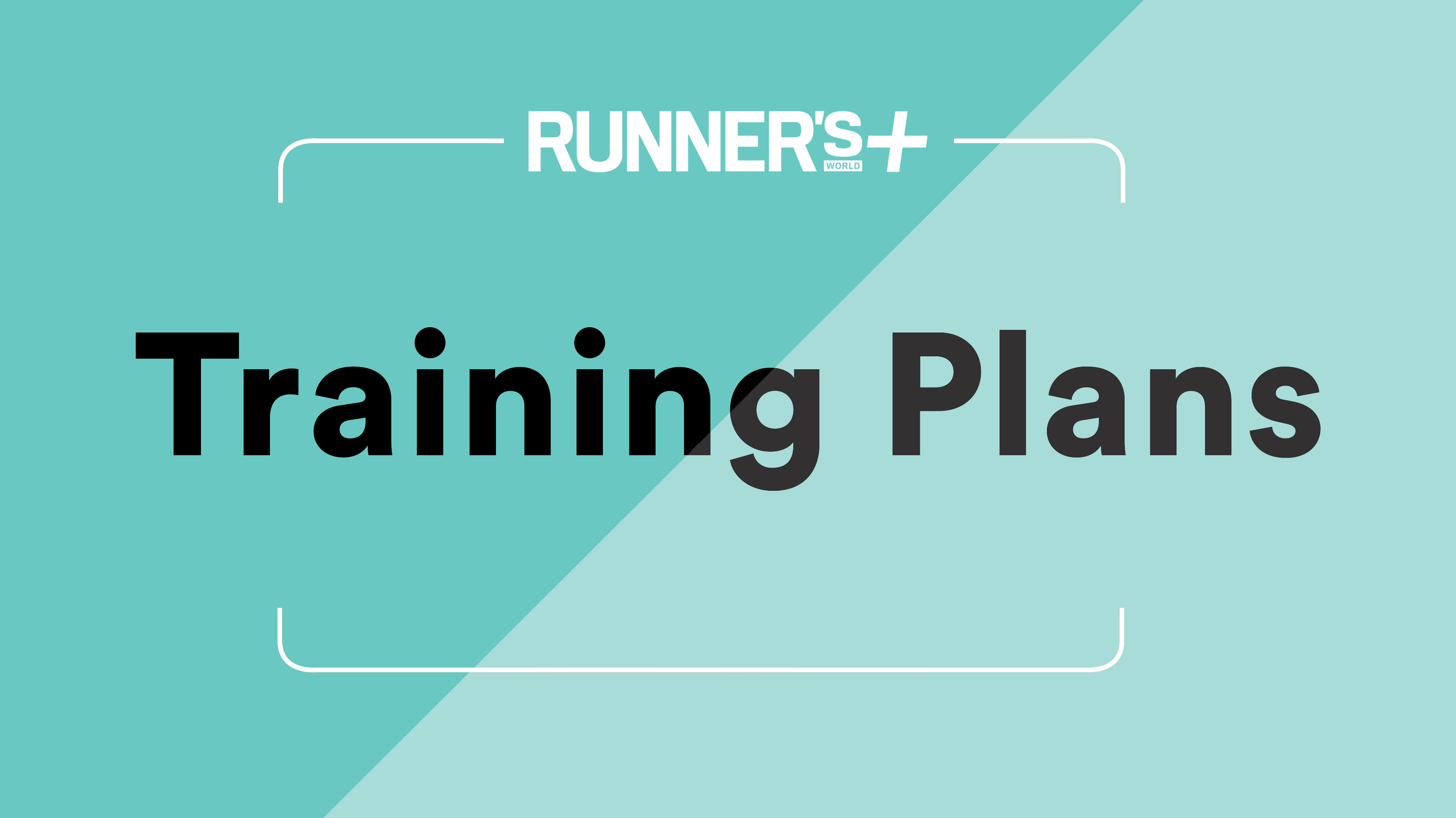 Runner's World+ Training Plans All Out Studio