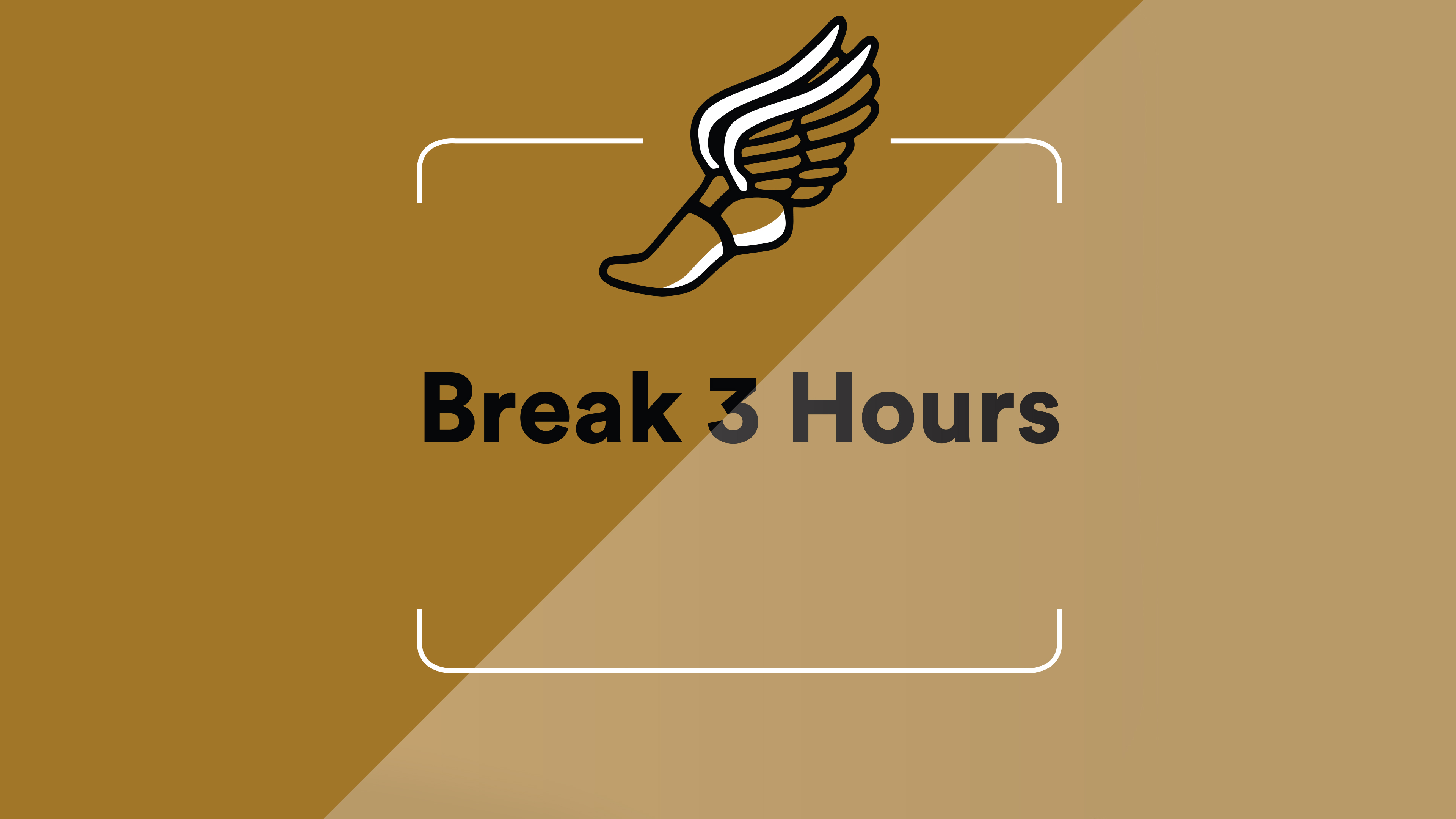 RW+ Marathon: Break 3 Hours