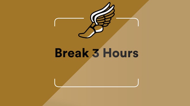 RW+ Marathon: Break 3 Hours