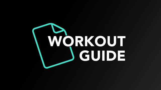 6-Week Sweat Off Workout Guide