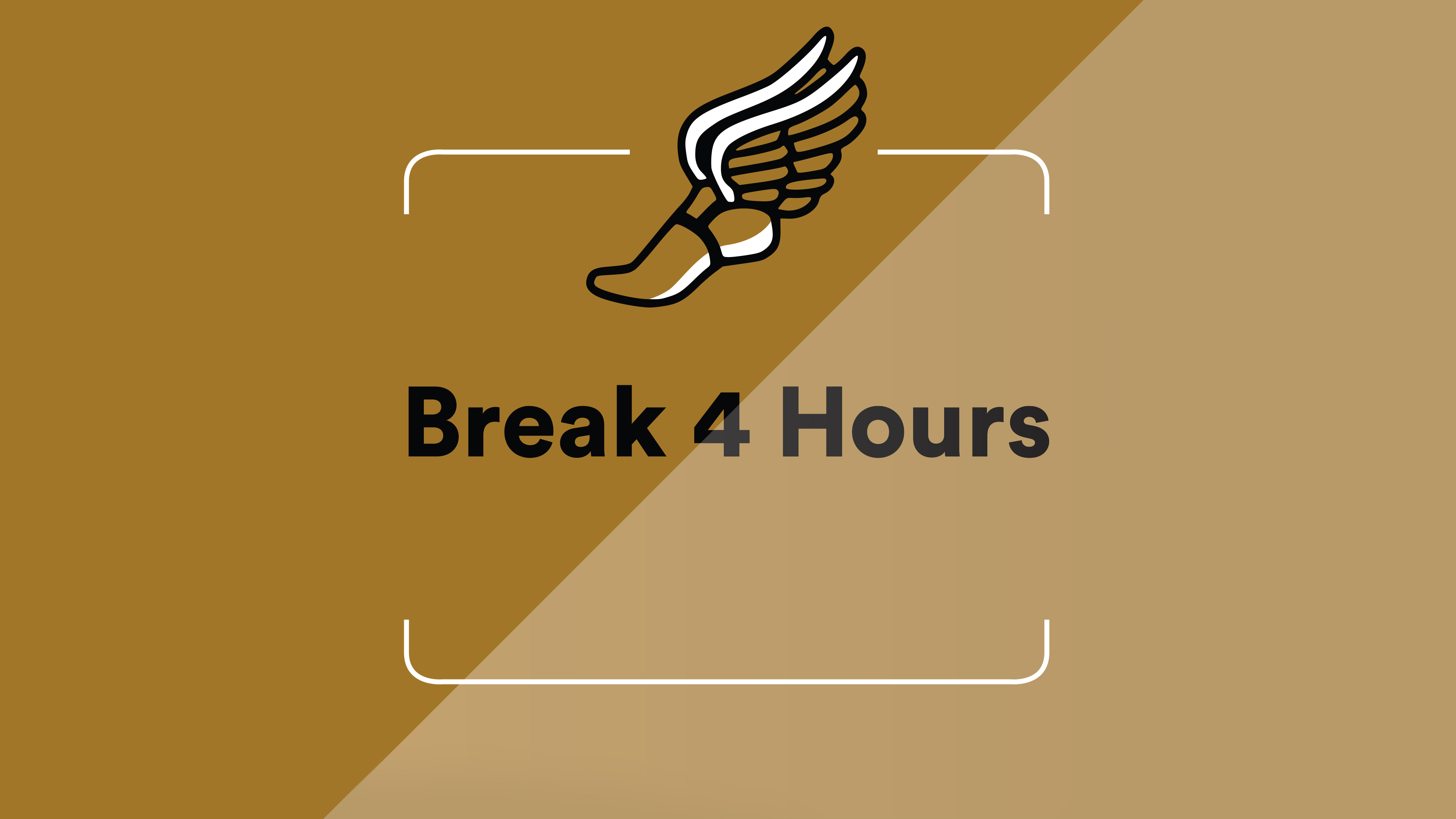 RW+ Marathon: Break 4 Hours