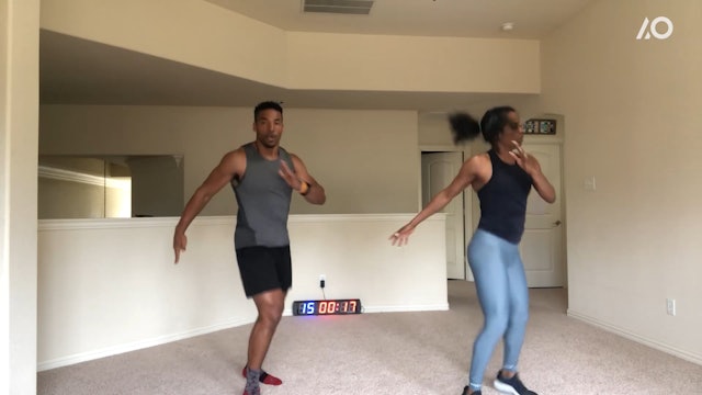 At Home: Sprinter Workout with Mechelle Freeman & David Freeman