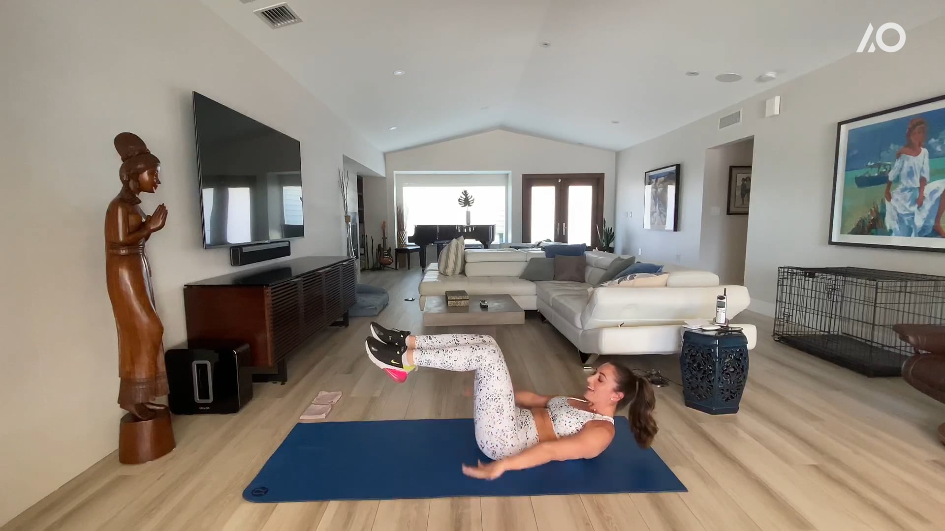 At Home: Butt & Abs with Sydney Miller